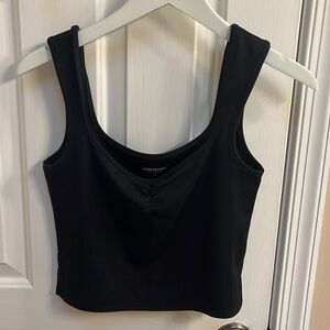 PacSun Black Crop Tank